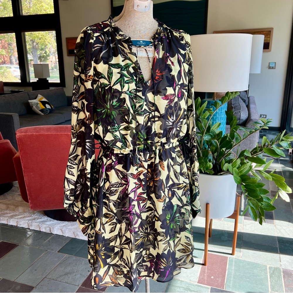 Two layer silk dress by Dorothee Schmacher in size 1. Two dress options in one!
